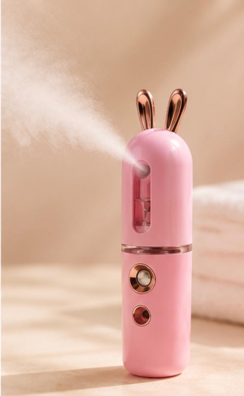 Vaporizador Facial Portátil Conejo