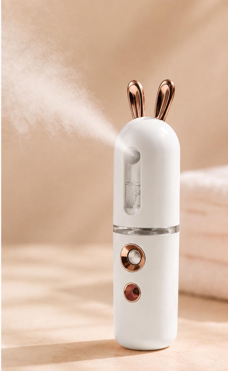 Vaporizador Facial Portátil Conejo